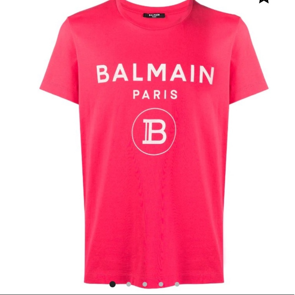 Balmain Paris logo-print T-shirt